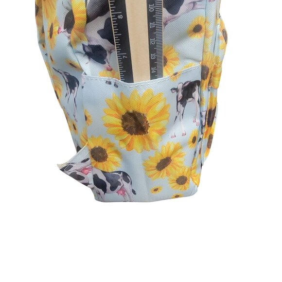 Cows and Sunflowers Yellow‎ Flower Girls Backpack - Picture 11 of 15